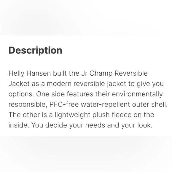 Helly Hansen Champ Pink Reversible Hooded Jacket Girls Size Large NWT - Picture 11 of 11